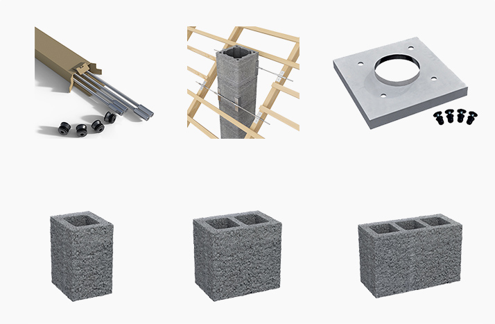 ZUBEHÖR FÜR SCHORNSTEINSYSTEME